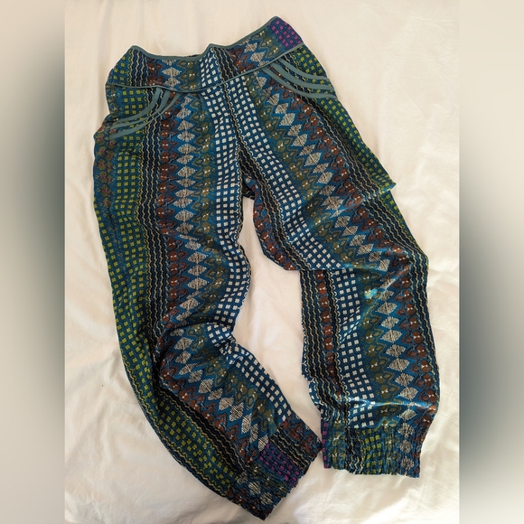 Koala Kids Pants - Koala Bay Vibrant Bright Colorful Boho Pantaloons Pants